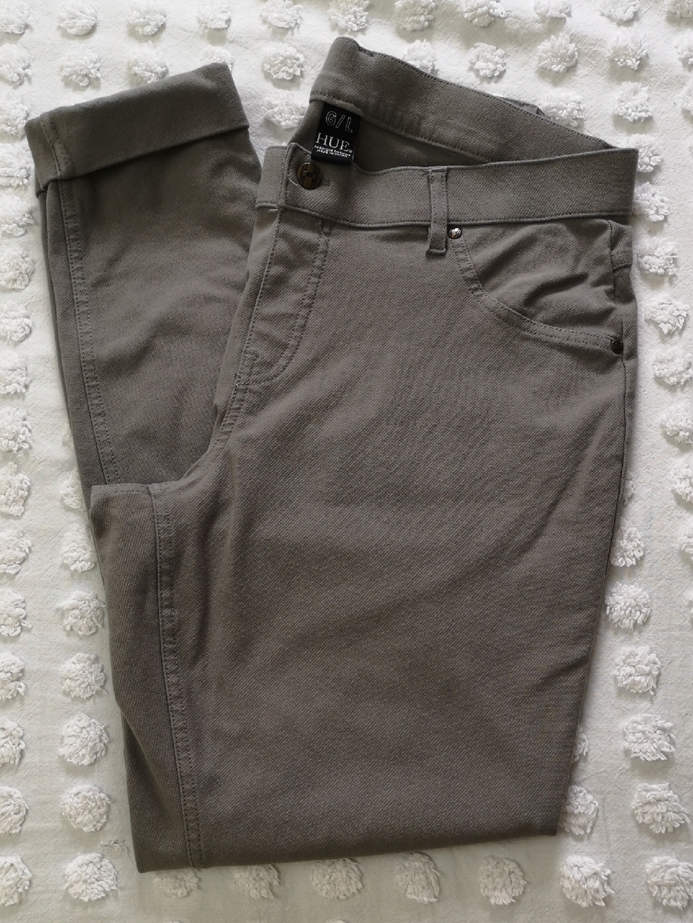 L/G HUE Women's Gray Leggins